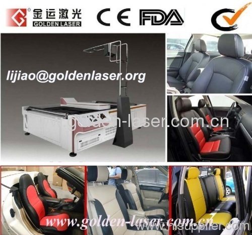 CCD Projector Automatic Leather Laser Cutting Machine