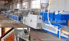 WPC Wood Plastic Composite Profile Machine