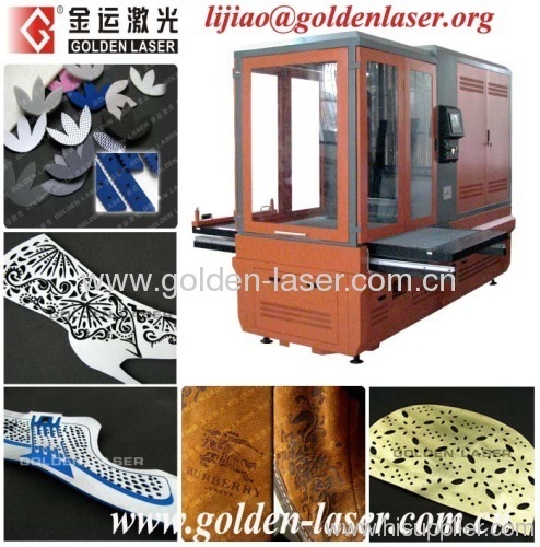 Pu Leather Shoe Laser Carving Machine