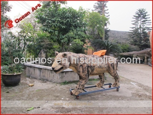 Animatronic animal with motor