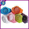 New watch 2012 colourful wrist silicone watch
