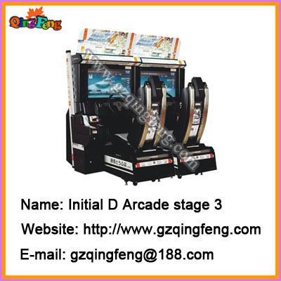 Thailand Simulator racing game machine 32" LCD Initial D Arcade stage 4-MR-QF290-2