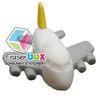 STP004 Airplane shaped TPR holiday eraser, 3D airplane erasers