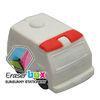 STP010 Ambulance shaped TPR gift eraser, customized Ambulance erasers