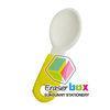 STE023 Spoon shaped tool TPR fancy eraser, promotional 3d erasers