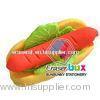 SFD061 Hotdog shaped fast food TPR school eraser