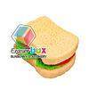 SFD064 Sandwich shaped fast food TPR cartoon eraser
