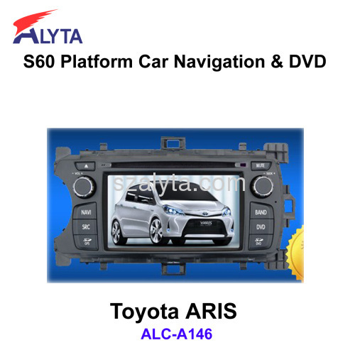 Toyota ARIS car gps dvd 3G PIP ipod radio bluetooth usb sd