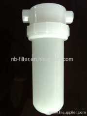 Natural Polypropylene Filter Housings