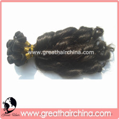 Human hair extensin Remy human hair weft Natural Human hair