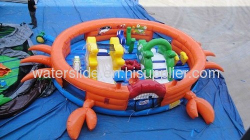 inflatable toddler games for kids crab cake