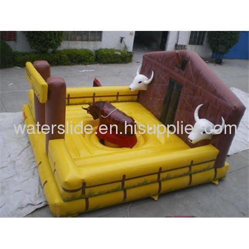 sell inflatable bull game bull rodeo mechine