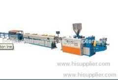 PVC double pipe line machine