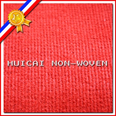 100% polyester non-woven red exhibition carpet