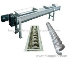 shaftless screw conveyor