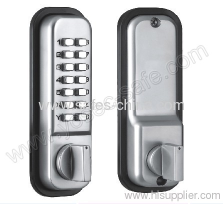 keless mechanical combination locks/ Key override locks