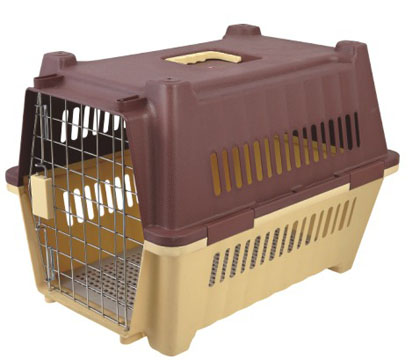 plastic dog carrier