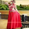 Red Color The East Exotic Bridal Wedding Dress 2014