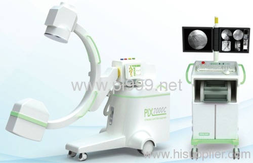 16KW200mA high frequency mobile c-arm fluoroscopy x ray system PLX7000C