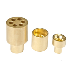 Split brass distributor