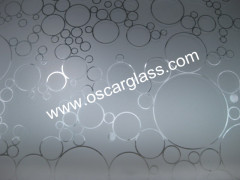 acid etched glass/acid etching glass/decorative glass