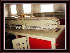 wpc profile extrusion machine