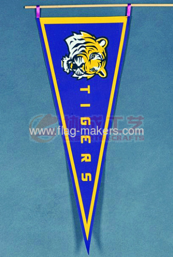 Triangle tiger flag