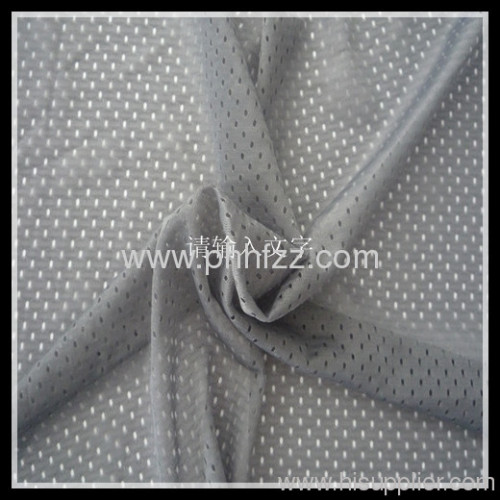 Polyester mesh sportswear lining fabric