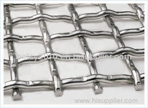 Crimped wire mesh