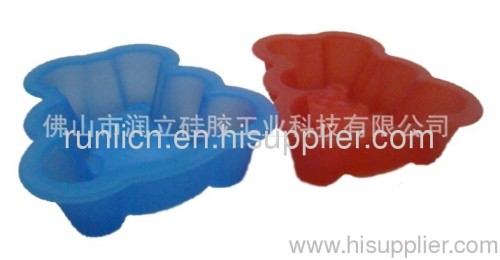 Silicone cake mold--mini bear pan