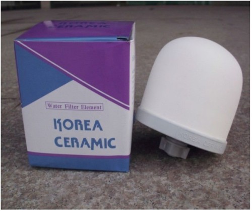 Micron porous ceramic water filter