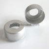 11mm Aluminum Seal Cap with Central Hole