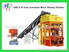 QHL4-25 semi automatic brick making machine