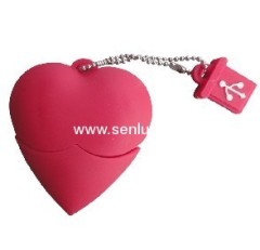 Heart Shape USB Flash Disk Usb Memory Flash 2gb Pen Drive Usb Flash Disk 4gb 2gb Pen Drive