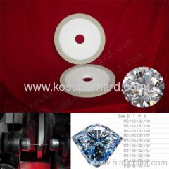 ceramic bond diamond grinding wheel for uncut diamond