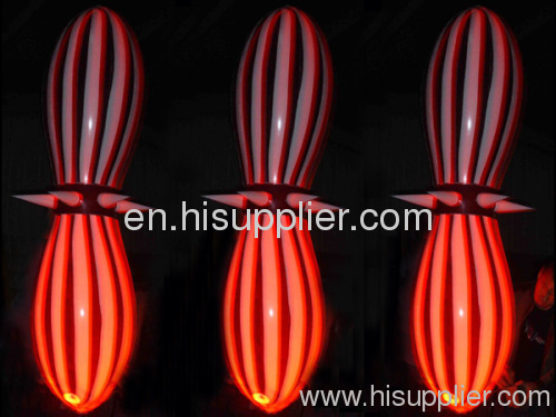 Special shape inflatable LED lighting