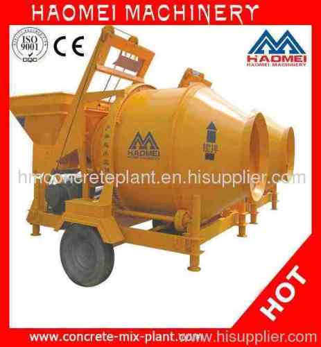 self loading concrete mixer