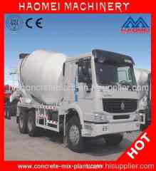 truck mounted concrete mixer