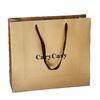 210gsm Large Clothing Shopping Bags, Personalized Paper Bag With Ribbon Handle