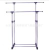 Stainless steel double clothes frame