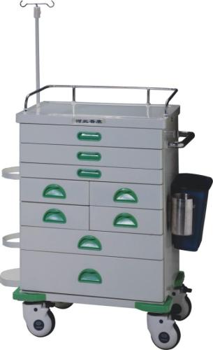 Luxury trolley for anesthesia