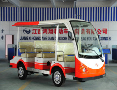 9 Seats Electric Sightseeing Vehicle (Red)
