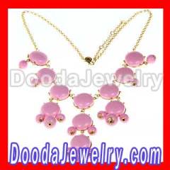 2012 Pink statement necklaces