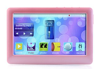 4.3 inch Touch screen mp5 player