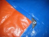 blue orange pe tarps