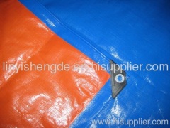 blue orange pe tarps