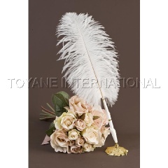 feather wedding pens