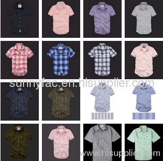 OEM Men's Shirts factory manufacture fashion 100% cotton new 2012 promotion.