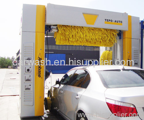 Rollover car wash systems