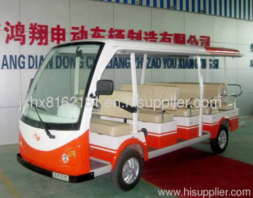 15 Seats Electric Sightseeing Vehicle (Red)